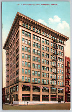 Vintage Postcard OR Portland Corbett Building Divided Back ~8290 picture