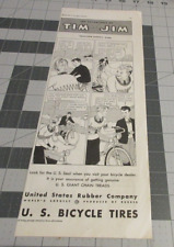 1932 The Adventures of Tim and Jim, U.S. Bicycle Tires, Vintage Print Ad picture