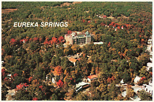 Eureka Springs AR, Aerial View, Little Switzerland of America, Vintage Postcard picture