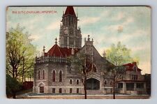Williamsport PA-Pennsylvania, Pine Street, ME Church, Antique, Vintage Postcard picture