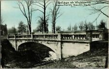 1912. TERRE HAUTE, IND. BRIDGE AT HIGHLAND. POSTCARD DB27 picture