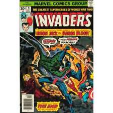 Invaders (1975 series) #9 in Fine minus condition. Marvel comics [r~ picture