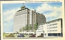 Houston TX-Texas, The Shamrock, Hotel Vintage Postcard Postmarked 1957 picture