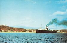 SHIP Frankfort Elberta MI 1950 AARR SS No. 5 Car Ferry Outbound to Manitowoc WI picture