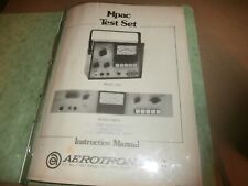 Vintage Aerotron MPAC Test Set Manual 1037 1037-R picture