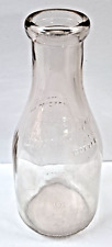 Vintage glass milk bottle VICTORY BIRMINGHAM ALA.  one quart size Alabama picture