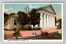 Arlington VA-Virginia, Custis Lee Mansion, National Cemetery, Vintage Postcard picture