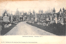 c.1905 Greenwood Cemetery Brooklyn NY post card picture