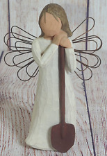 Demdaco Willow Tree Angel Of The Garden Figure Susan Lordi White Brown 2002 New picture
