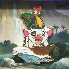 Disney Pin Shanghai SHDL 2022 Pin Trading Fun Day Moana Cock Pig LE 500 picture