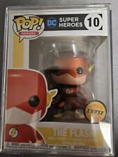 Funko Pop DC Comics - The Flash (Chase) #10 w/hardstack. See Pics.  Thanks.   picture
