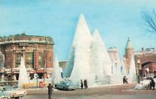 Quebec City Canada, Ice Palace, Carnaval de Quebec, Vintage Postcard picture