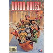 Dredd Rules #2 in Near Mint condition. Fleetway comics [u picture