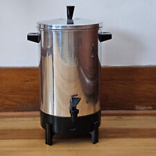 Vintage West Bend Coffee Percolator Pot Aluminum 12-30 Cups, #9308, Made in USA picture