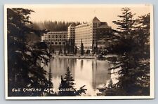 RPPC Byron Harmon Chateau Lake Louise Alberta, Canada VINTAGE Postcard picture