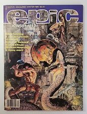 Epic Illustrated #4 Marvel Magazine of Adult Fantasy 1980 | Moorcock Howard picture