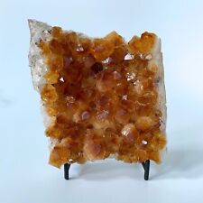 AAA Color Citrine Cluster | 1.5lbs Citrine Crystal Cluster picture