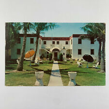 Postcard Florida Hollywood FL Aloha Apartments 1961 Posted Chrome picture