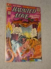 Vintage Haunted Love #1 Comic Book, 1973 Charlton Comics Tales of Gothic Romance picture