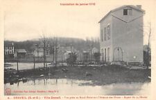 CPA 91 DRAVEIL / 1910 FLOODS / VILLA DRAVEIL / ROUND VIEW OF L POINT picture