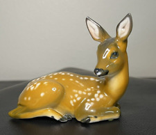 Vintage Rosenthal Handgemalt Fawn Deer Figurine T Karner #124 Germany picture