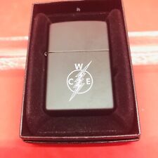 NIB~Limited Edition Zippo Windproof Black Matte Advertising Lighter-NOS 2017 picture