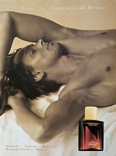 1993 ZINO DAVIDOFF The Fragrance of Desire Magazine PRINT AD picture