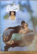 Babe Fragrance Vintage 1977 Magazine Print Ad featuring Margaux Hemingway picture