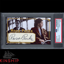 Rosa Parks signed Cut 3x5 Custom Card PSA DNA Slab Civil Rights Rare Auto C2929 picture