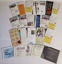 Lot Of Vintage Maps from 70's - 00's includes National Geographic, Rand McNally picture