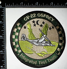 USMC US Marine Corps CV-22 Osprey Integrated Test Team Patch picture