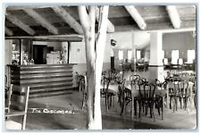 c1930's The Cascades Restaurant Bar Interior View RPPC Photo Vintage Postcard picture