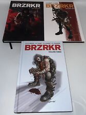 BRZRKR Collected Hard Bound Editions Volumes 1-3/ Kickstarter Hardcover picture