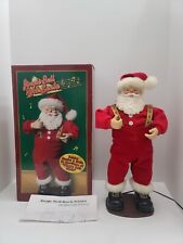 VINTAGE LIMITED EDITION  Jingle Bell Rock SINGING AND DANCING SANTA picture