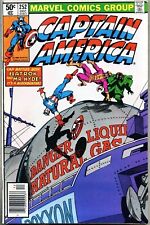 Captain America #252-1980 vf- 7.5 John Byrne Batroc Mr Hyde Newsstand Make BO picture
