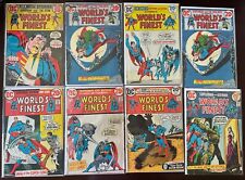 Bronze Age World's Finest comic lot from: #213-271 39 diff avg 5.0 (1972-81) picture