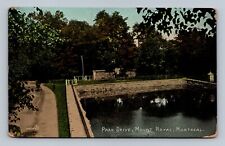 Mount Royal Montreal Canada Park Drive Mountain in the City Postcard picture