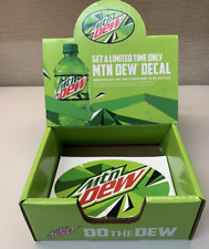 1 Pack of 50 Mountain Dew Stickers - Size 6 1/2 
