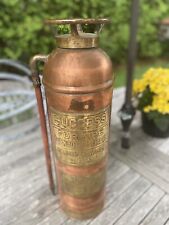 GREAT Antique SUCCESS Fire Extinguisher EMPTY picture