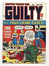 Justice Traps the Guilty #3 GD/VG 3.0 1948 picture