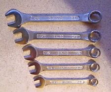 Vintage Sears Japan 5 pc. Wrench Set Drop Forged 3/8