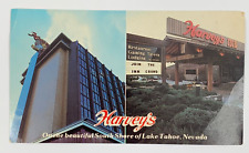 Harvey's Resort Hotel & Inn South Shore Lake Tahoe Nevada Postcard Unposted VTG picture