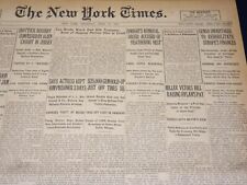1922 APRIL 13 NEW YORK TIMES - $25,000 GEM HEIST JUST OFF TIMES SQUARE - NT 8577 picture