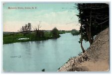 1923 View Of Mohawk River Rome New York NY Posted Vintage Postcard picture