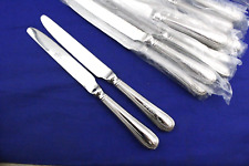 Set 12 TOWLE 18/10 HOTEL Stainless Flatware  Beaded DINNER KNIVES 9 3/4