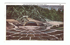 Hollywood California New Hollywood Bowl Old Vintage Postcard picture