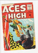ACES HIGH #4 1955   George Evans Cover  Bernie Krigstein,  Wally Wood picture