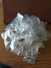 LOT OF 100 SMALL HAT/JACKET PINS 12 picture