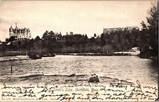 View of Schell's Lake, Northfield MA c1906 Undivided Back Vintage Postcard M80 picture