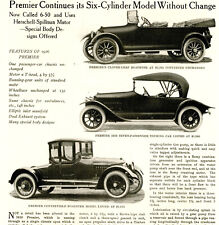 1916 Original Premier 6-50 Article. No Changes For 1916. 3 Models Displayed picture